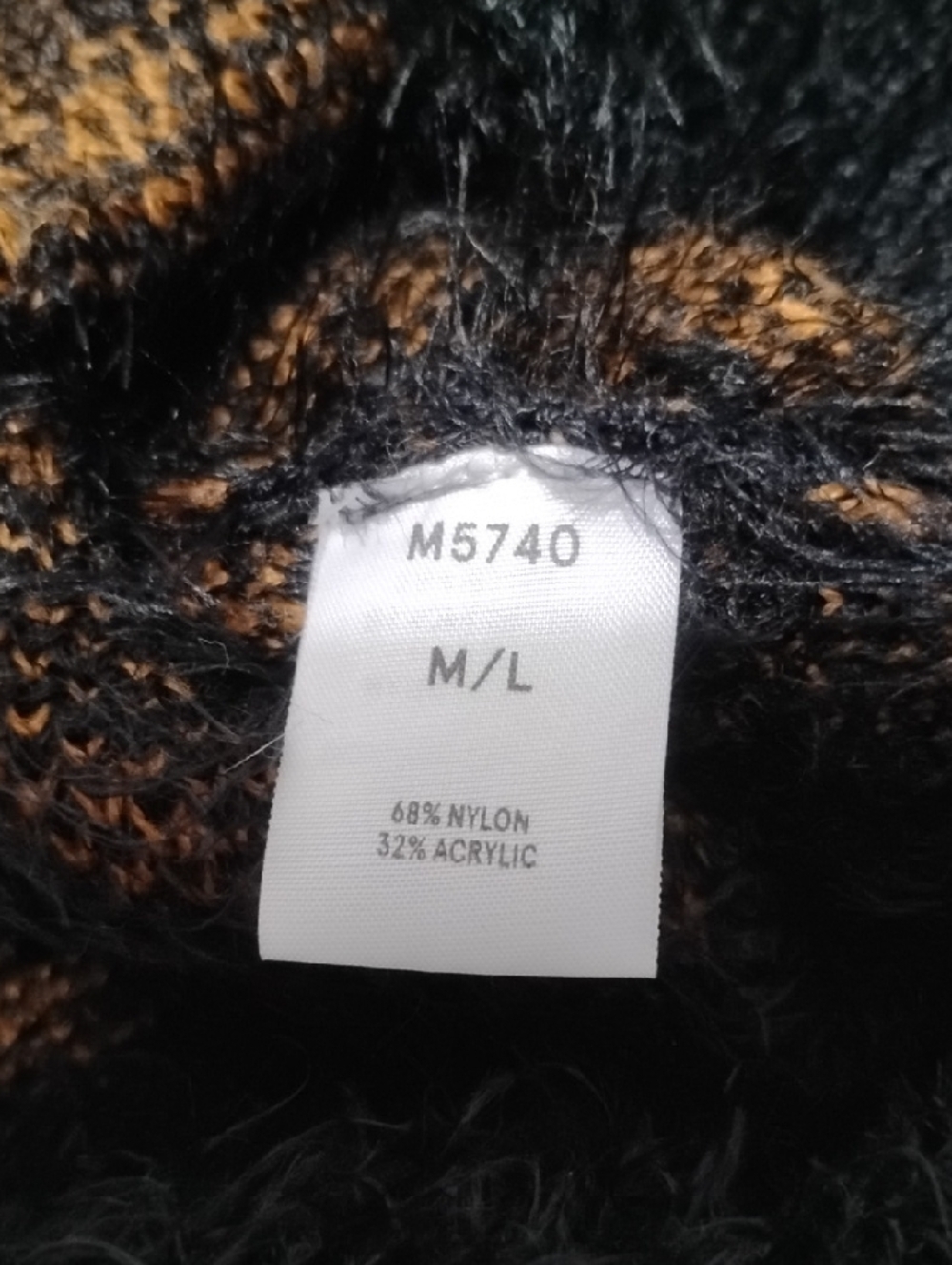 Kerisma‎ Black & Rust Knit Label Pullover - Picture 4 of 4